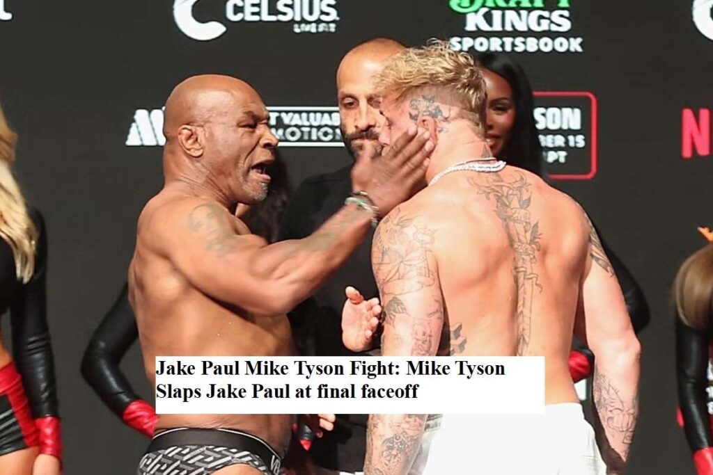 Mike Tyson Slaps Jake Paul