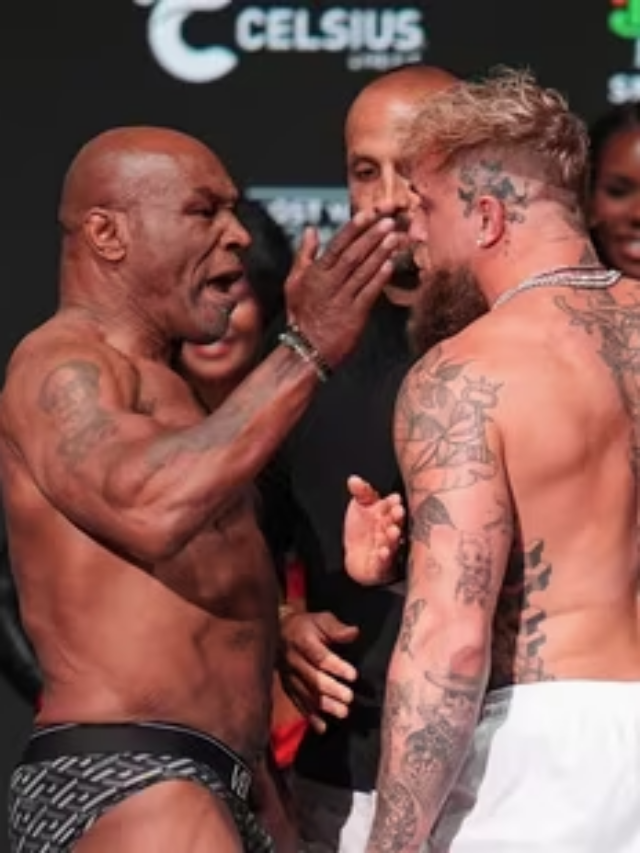 Mike Tyson Slaps Jake Paul at final faceoff