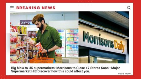 Morrisons to Close 17 Stores