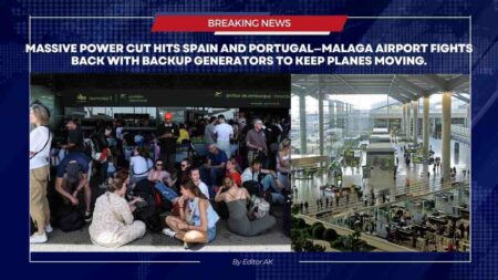 Malaga Airport Runs on Backup Generators: Power Cut Hits Spain and Portugal Malaga Airport