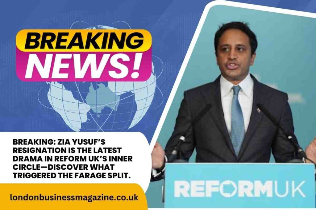 Zia Yusuf Resign
