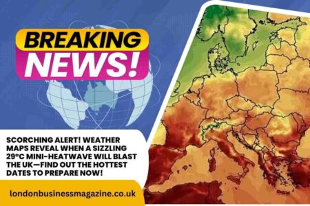 Weather maps reveal when a 29 degree celsius “mini-heatwave” will impact the UK Mini-Heatwave