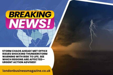 Severe thunderstorm warning: Met Office issues ‘danger to life’ in various regions Severe Thunderstorm Warning