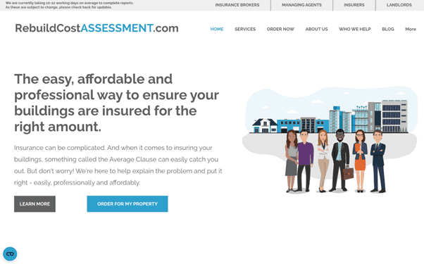 Rebuild Cost Assessment Services