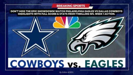Eagles vs Cowboys