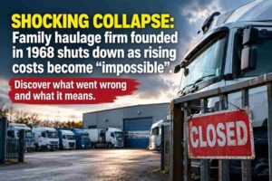 Shock Collapse Family Haulage Firm