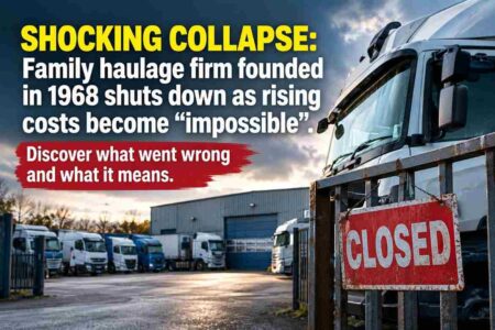 Shock Collapse Family Haulage Firm