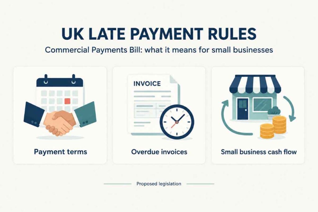 UK Late Payment Rules for Small Businesses: What the Commercial Payments Bill Means UK Late Payment Rules for Small Businesses